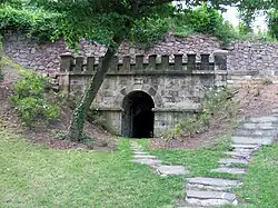 Gießmannscher Tunnel, Ausgangs-Mundloch