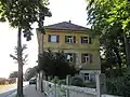 Östlicher Giebel und Garten