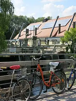 Radl am Steg