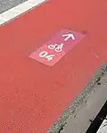 Bodenmarkierung