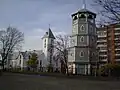 Katholische Kirche der Geburt der Jungfrau Maria mit Glockenturm