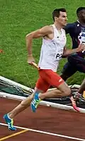 Rafał Omelko Rang sieben in 45,37&nbsp;s
