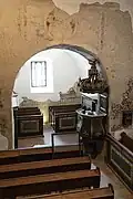 Innenraum der reformierten Kirche