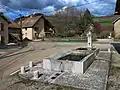 Ehemaliger Waschplatz am Brunnen