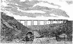 Eisenbahnbrücke bei Holhol (1898)
