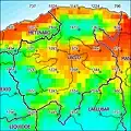Jährliche Niederschlagsmenge (2000)[7]