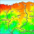 Jährliche Niederschlagsmenge (2000)[6]