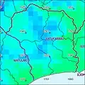 Jährliche Niederschlagsmenge (2000)[7]