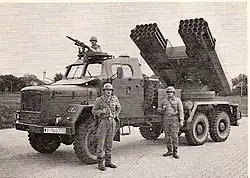 LARS auf Magirus Deutz, Jupiter 6x6 wie in Folge 2 noch in Nutzung war.