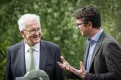 Ralf Nentwich MdL im Gespräch mit Ministerpräsident Kretschmann