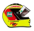Ralf Schumachers Helm im Jahr 2000