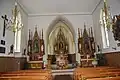 Innenansicht der Kirche von Ramiswil