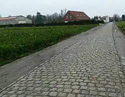 Letztes Stück vor Ortseingang Gruson