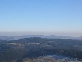 Raßberg von der Hohen Acht aus betrachtet