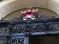 Blick zum Großen Staatswappen