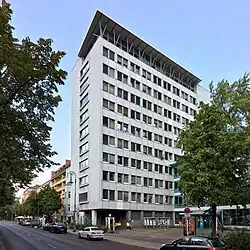 Ansicht des Rathauses, 2018.
