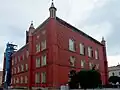 Rückseite des Rathauses