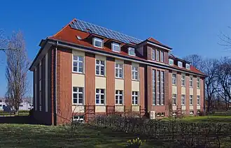Verwaltungsgebäude Kaliwerk Hansa