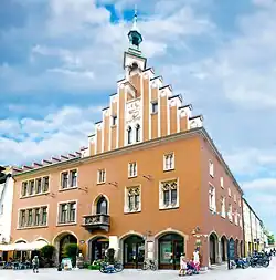 Rathaus, eines der Wahrzeichen Straubings