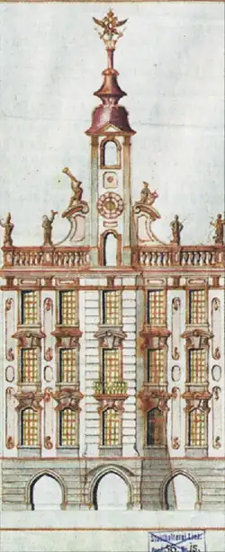 Plan Haybergers von 1757