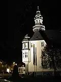 Lüttringhauser Rathaus am Abend
