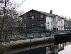 Rathsmühle Soltau, hier fließen die Böhme und die Soltau zusammen