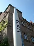 Zenit vor dem Pfinzingschloss
