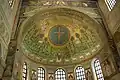 Crux gemmata, Apsismosaik, 6. Jh., Sant’Apollinare in Classe, Ravenna