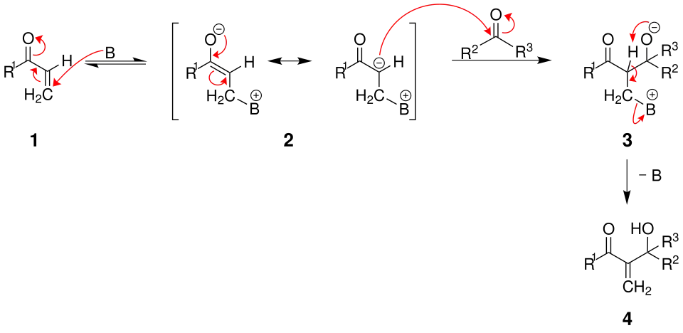 Mechanismus der Baylis-Hillman-Reaktion