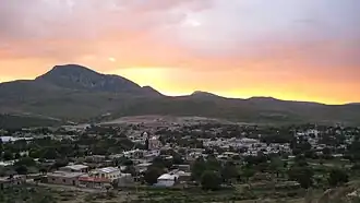 Blick auf Real de Asientos