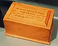 Rebellion Box, Sharon-Temple-Museum