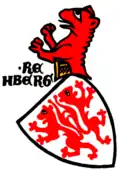 Stammwappen der Rechberg in der Zürcher Wappenrolle