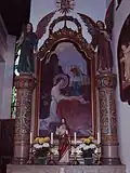 Rechter Seitenaltar: hll. Joachim und Anna (1914)