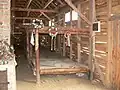 Innenraum der Baracke