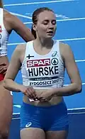 Reetta Hurske – ausgeschieden als Achte des dritten&nbsp;Halbfinals