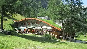 Die Schutzhütte Refuge de Rosuel