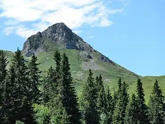 Regenboldshorn respektive Rägeboldshore von Geils aus