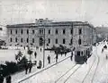 Palazzo San Giorgio auf einer alten Postkarte aus den ersten Jahren des 20. Jahrhunderts
