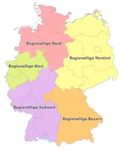 Fußball-Regionalliga 5 Regionalligen