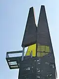 Aussichtsplattform und Turmspitzen