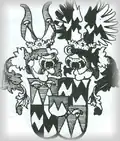 Wappen der Rehlinger von 1551 nach Siebmachers Wappenbuch