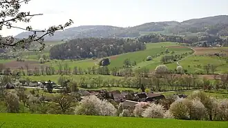 Das Dorf Unter-Gersprenz bei Reichelsheim