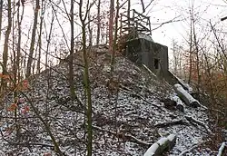 Wasserhochbehälter auf dem Bückeberg zur Wasserversorgung der Arbeitsdienstlager