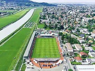 Heimstätte des SC Austria Lustenau