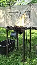 Feldesse eines Schmiedes