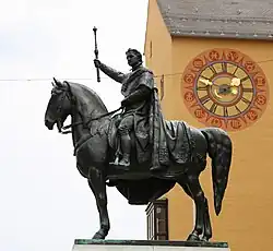 Reiterstandbild für Ludwig I. von Bayern, Regensburg