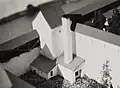 Modell-Rekonstruktion: Backofenhaus in der Vorburg