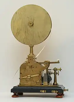 Telegraphen-Reliefschreiber, 1861, Quelle: Museum für Post und Kommunikation, Frankfurt am Main