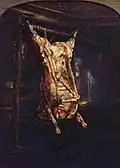 Rembrandt van Rijn: Der geschlachtete Ochse 1655