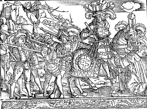 René II., Stich von 1519